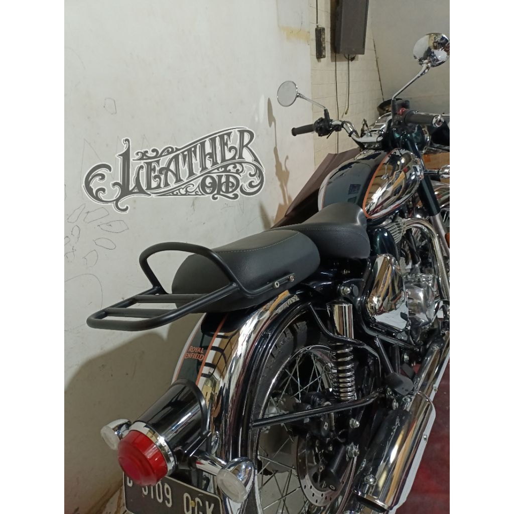 backrack royal Enfield 350 reborn