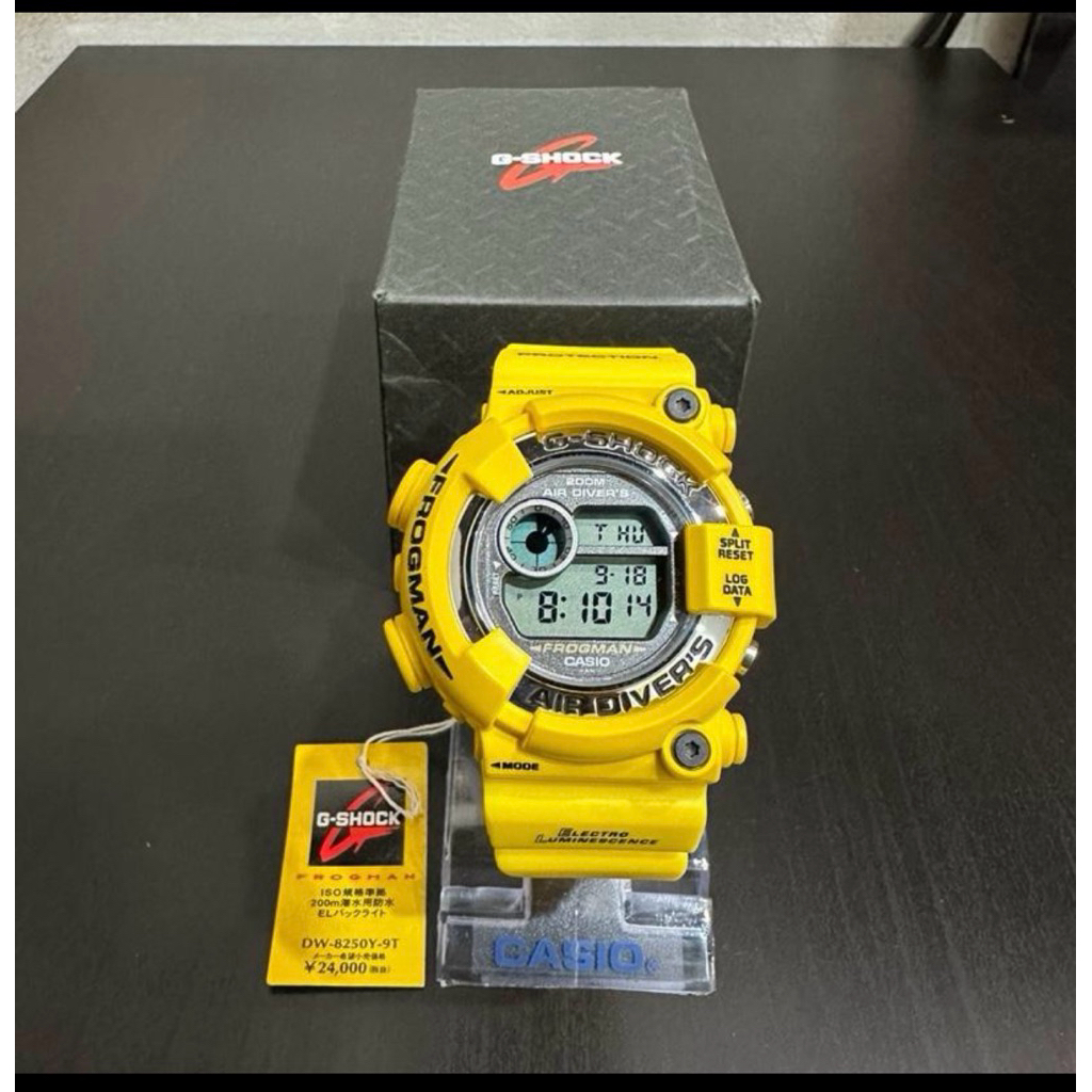 Gshock Frogman DW 8250Y-9 Man In Yellow