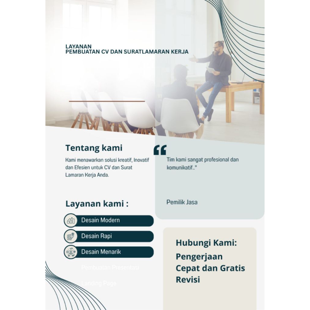 Jasa Pembuatan (CV dan Surat Lamaran Kerja)