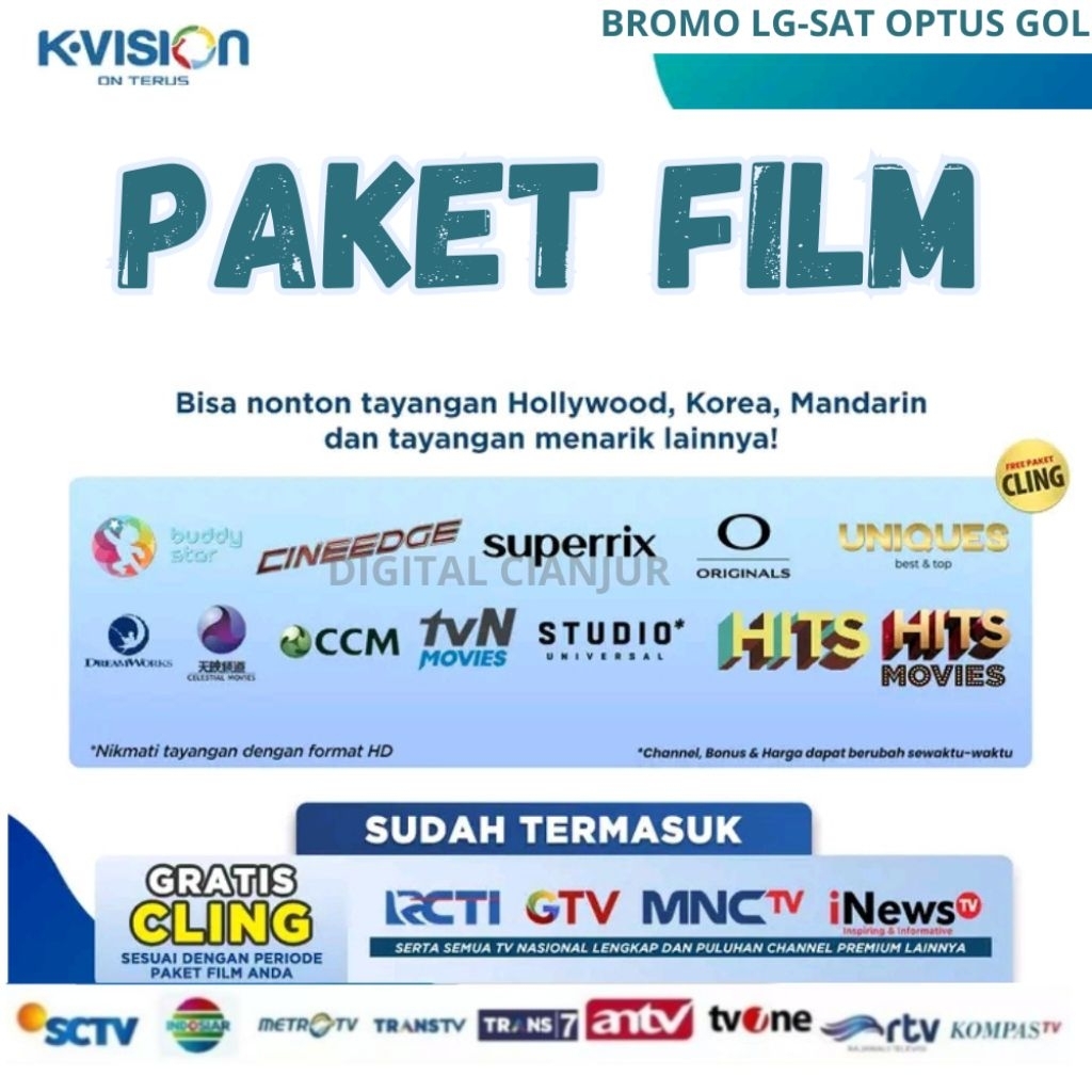 Paket film k vision