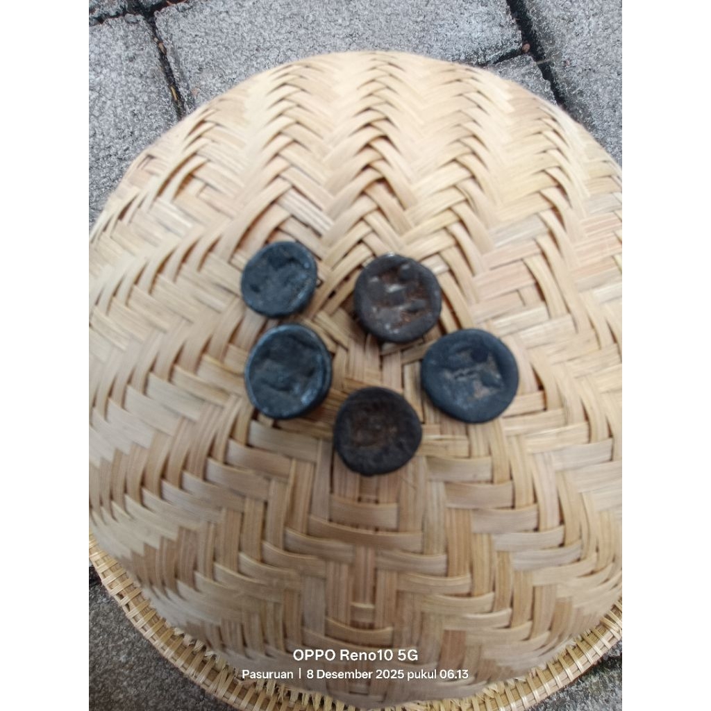 koin sandi perak era Majapahit CS02