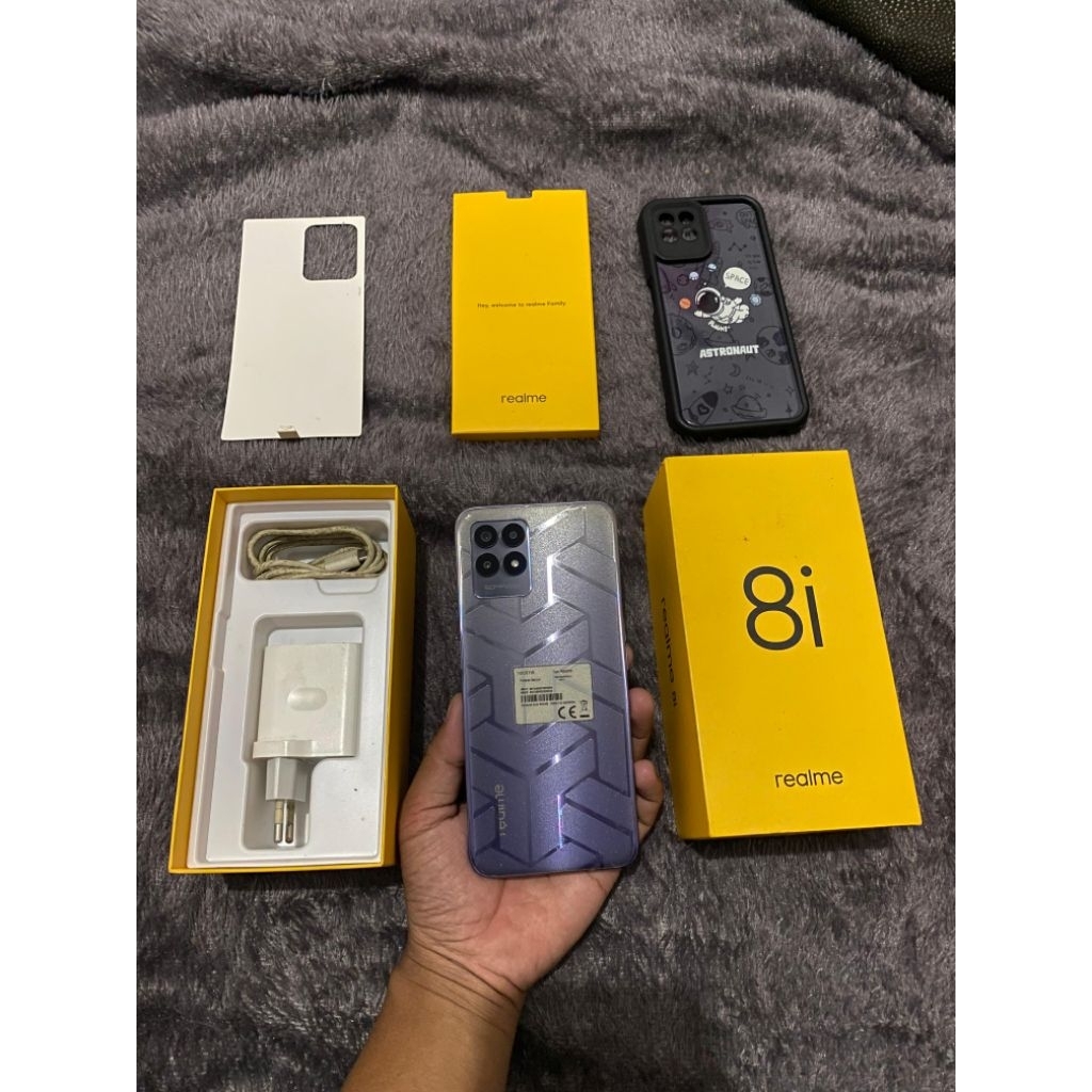 Realme 8i 6 128gb Second Normal