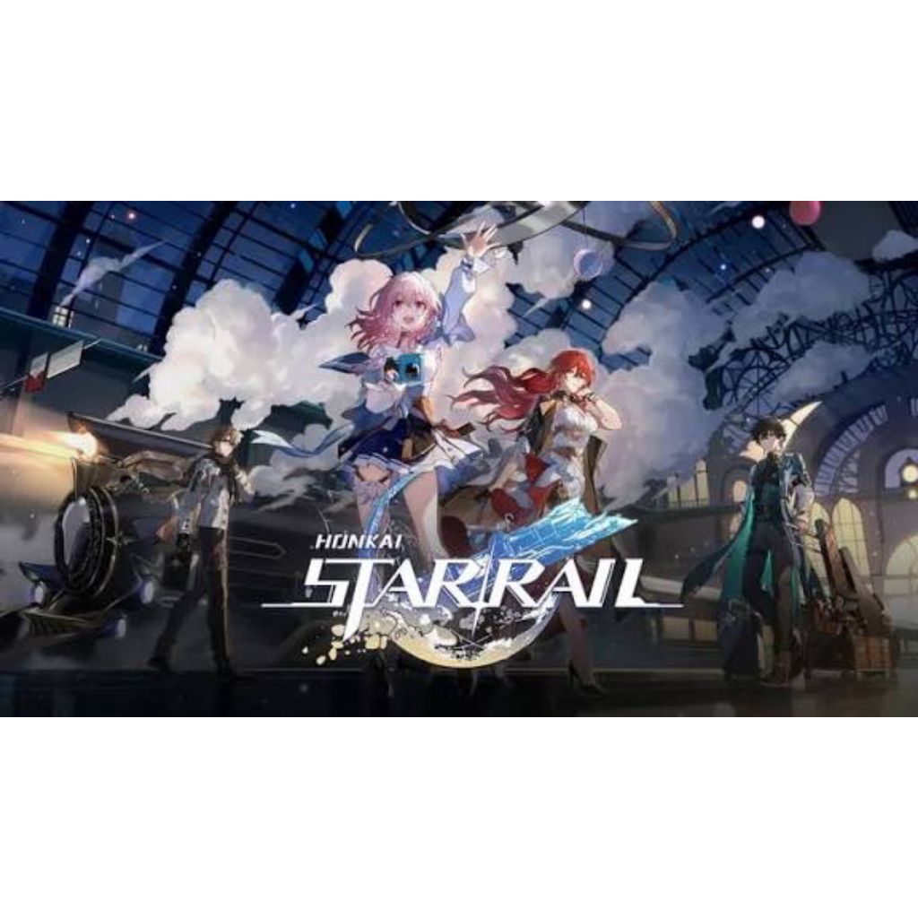 Akun Honkai Star Rail Starter Banyak Karakter  Dengan Karakter Bintang 5