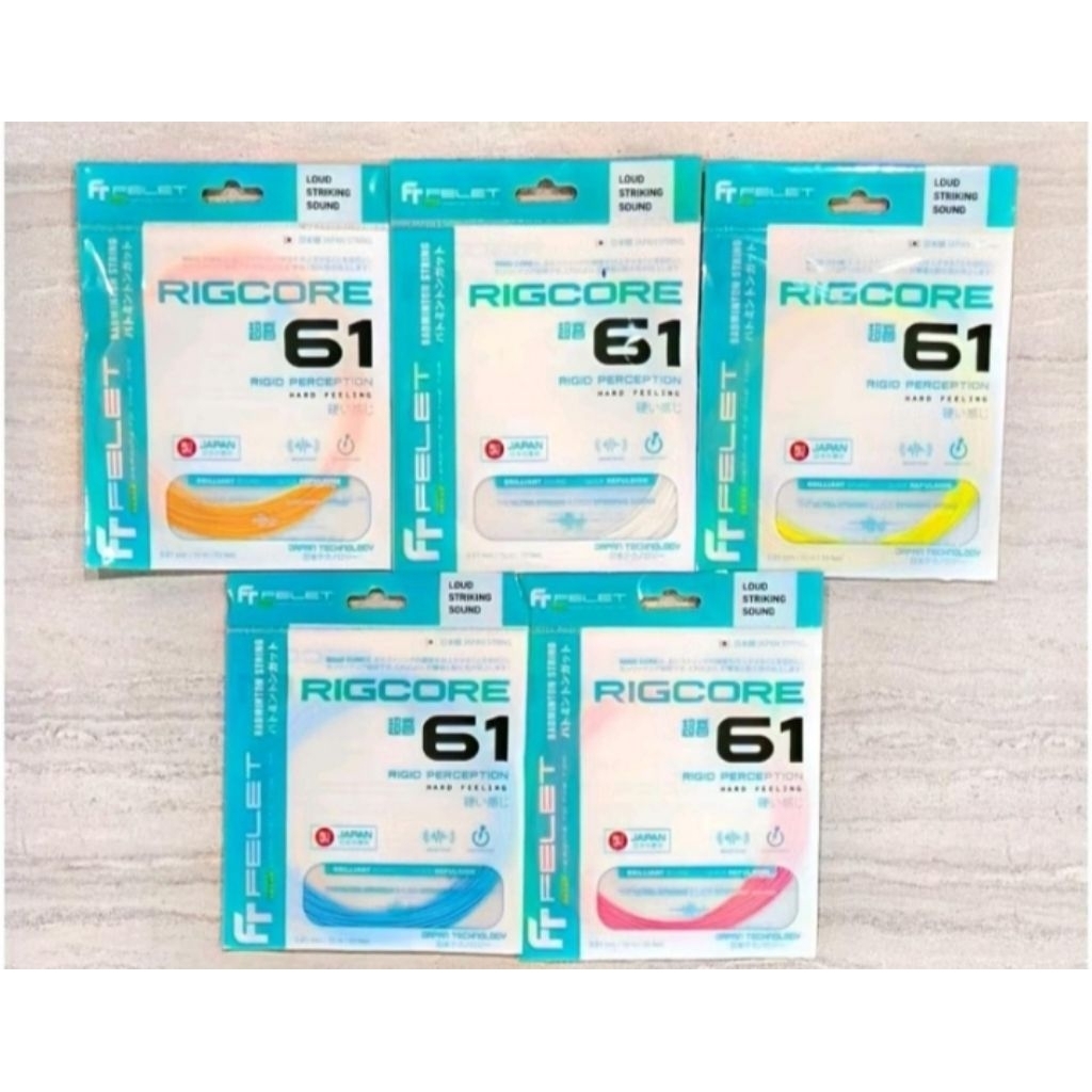 SENAR RAKET BADMINTON FELET RIGCORE 61 ORIGINAL