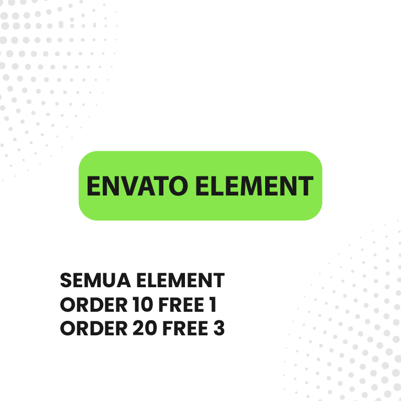 Jasa Envato Element foto vector video template dll Proses cepat dan mudah