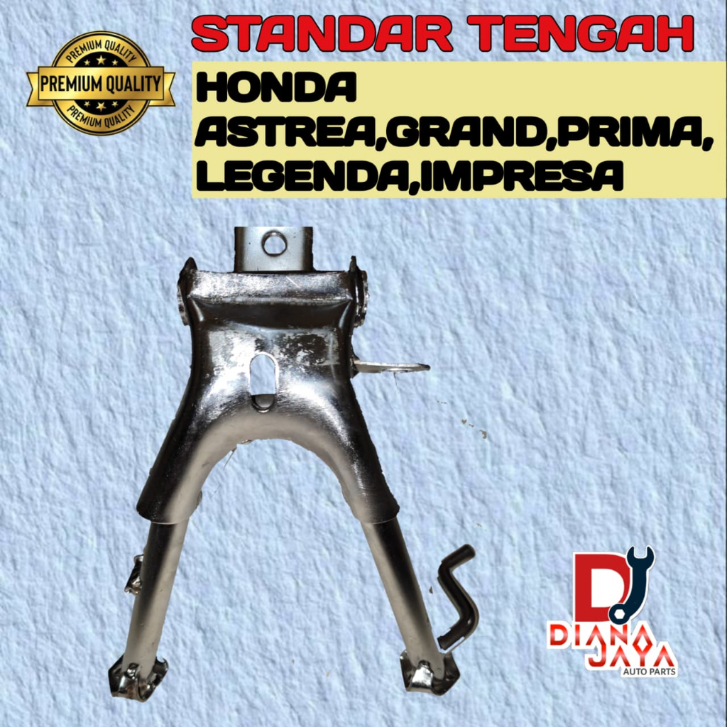 STANDAR TENGAH HONDA GRAND ASTREA PRIMA LEGENDA IMPRESA CHROME