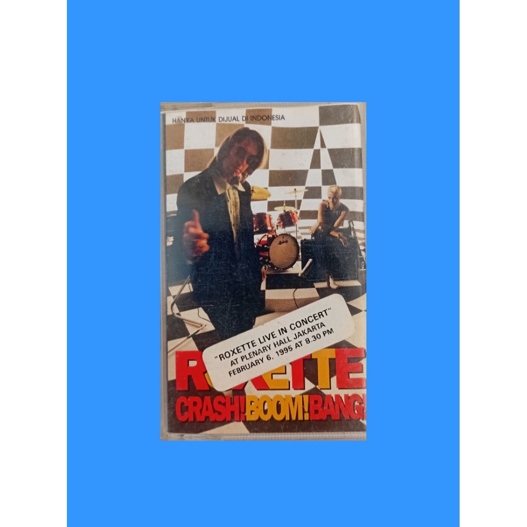 Kaset Roxette Crash Boom Bang