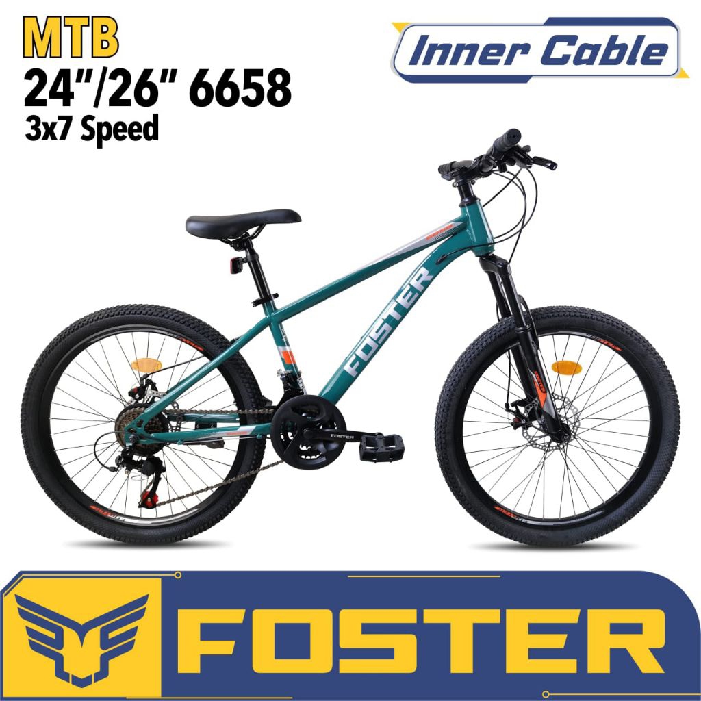sepeda mtb 24 foster 6658