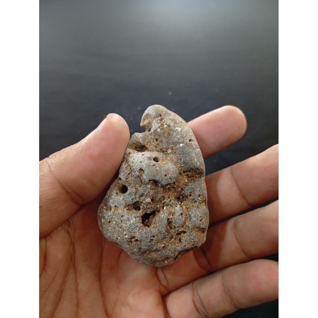 natural temuan alam batu meteor kuno garis petir A16