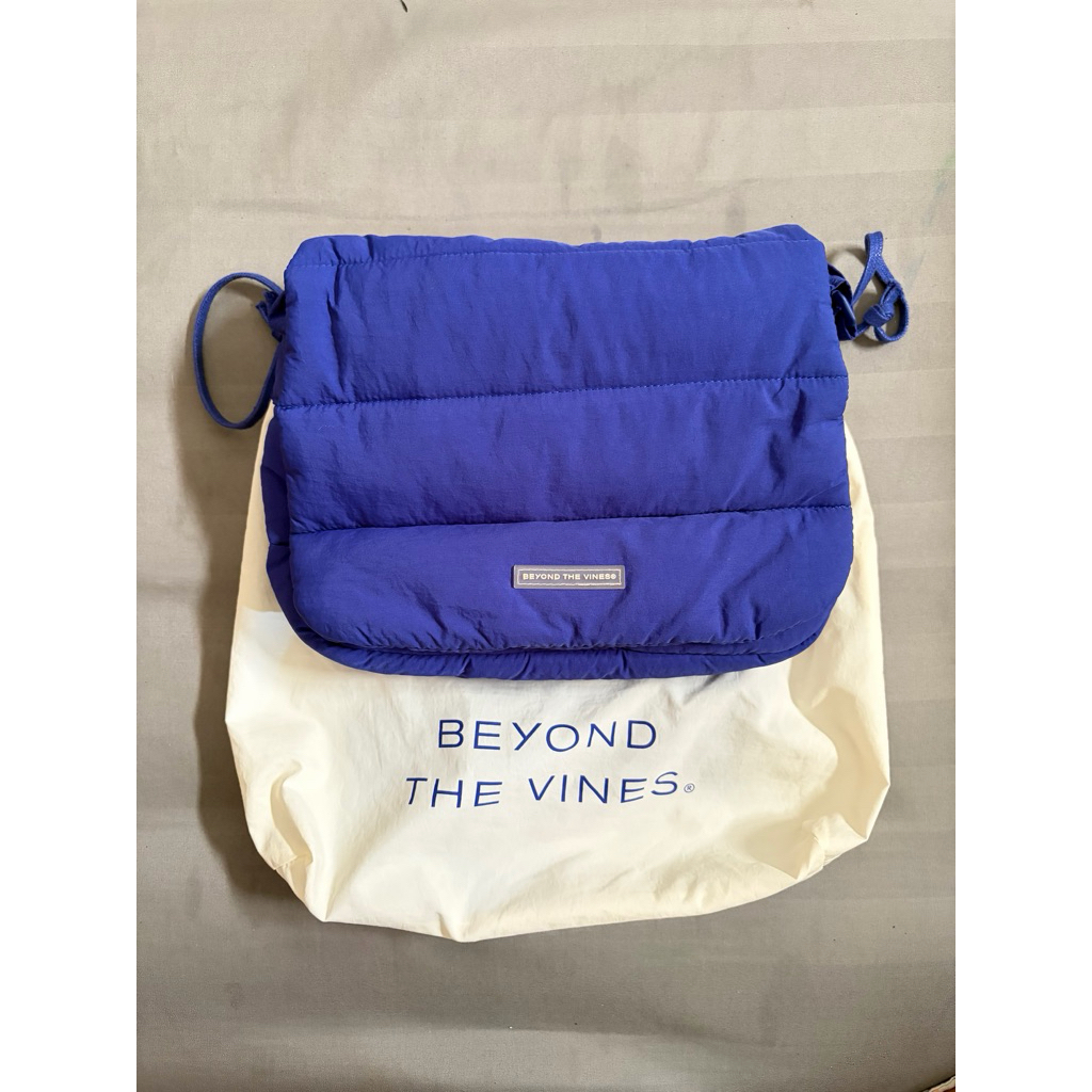 Poofy Bag BTV warna Cobalt