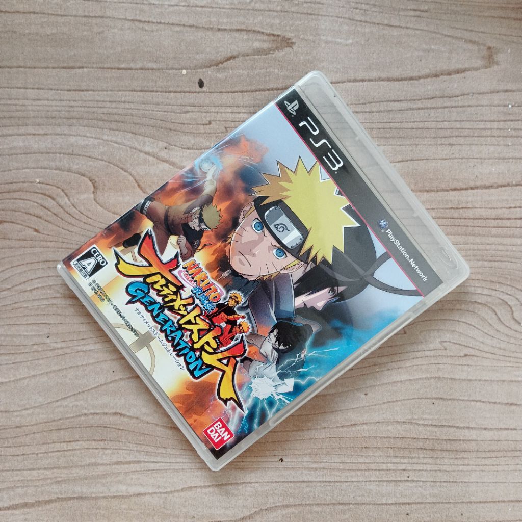 PS3 BD Kaset Naruto Shippuden Ultimate Ninja Storm Generations Original