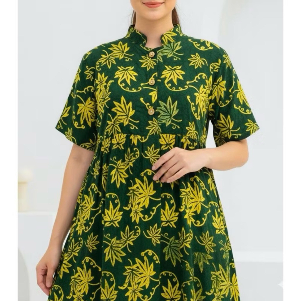 (Batik D36) Daster Homedress Motif Cantik - Untuk Remaja & Ibu Muda Bahan Rayon Adem Halus