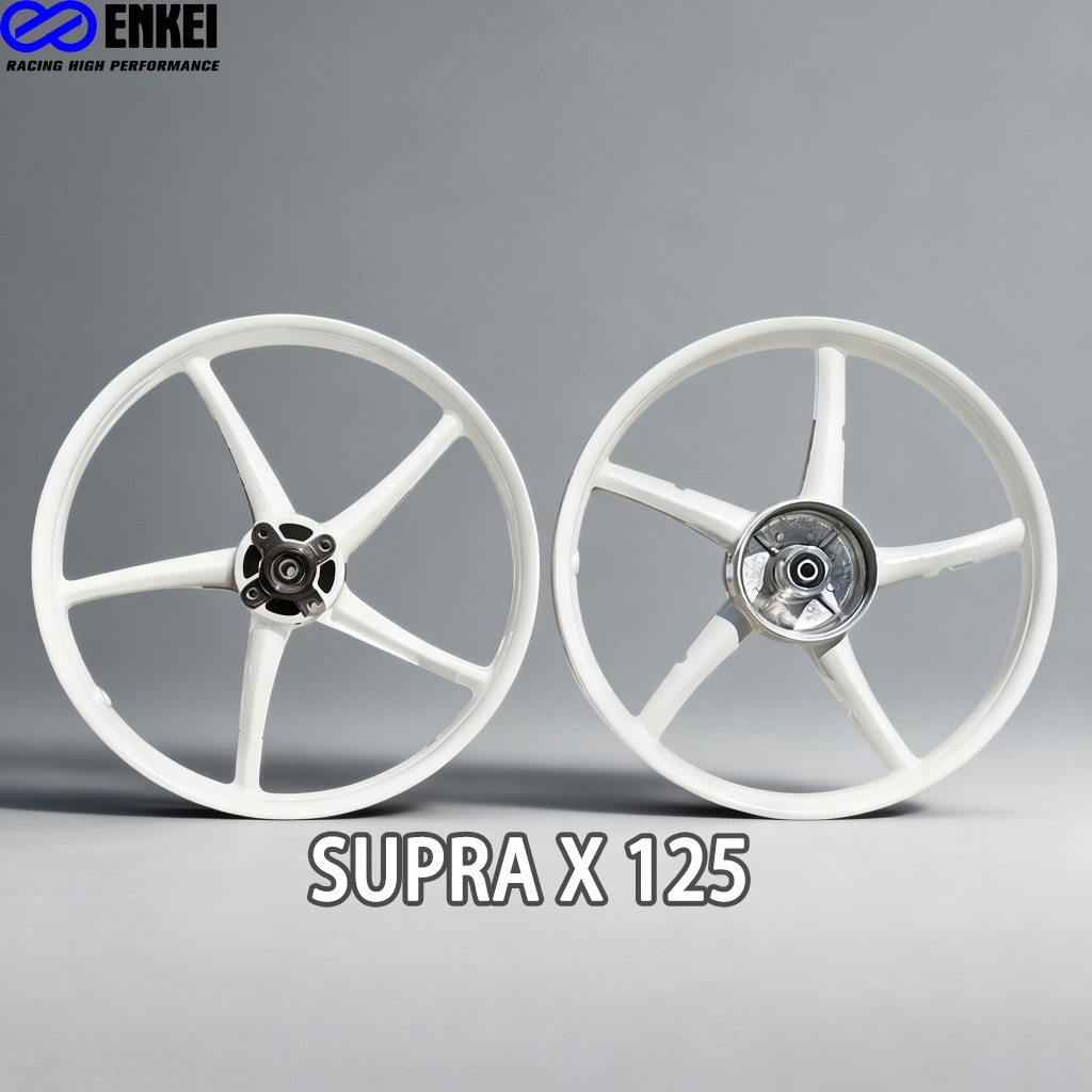 ENKEI Velg sp 522 depan Supra X 125  Supra x 110  supra x 125 fi Karbu Fi Helm in Absolute Revo Blad