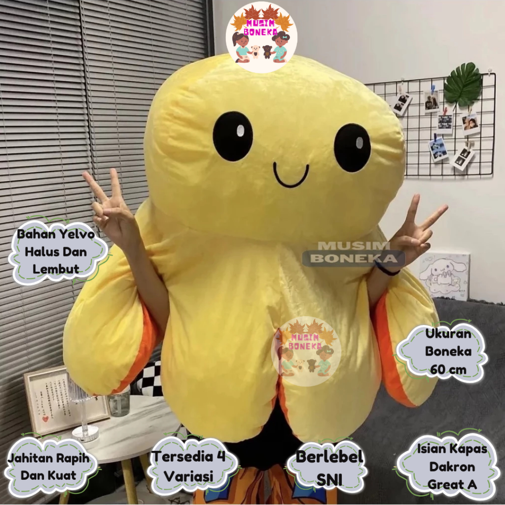 Boneka Gurita/Octopus Flip Jumbo 60CM