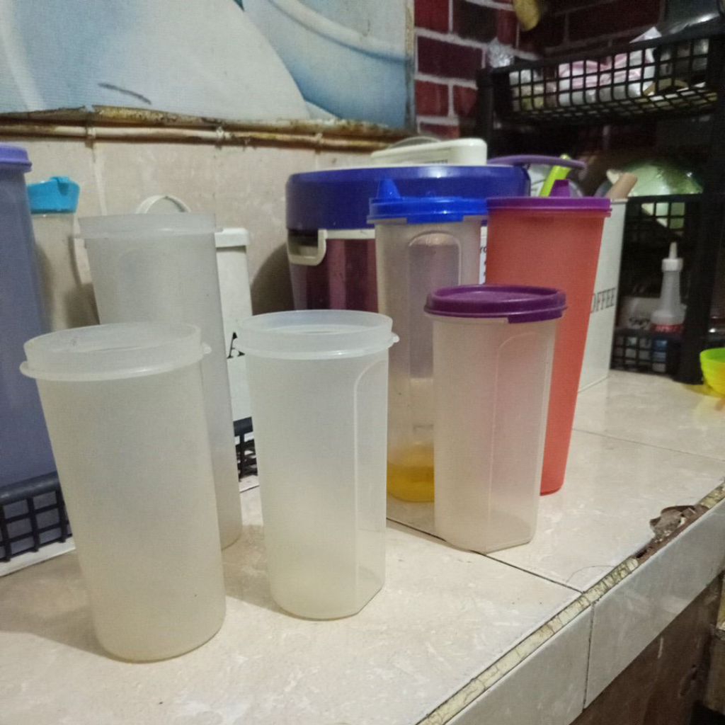 Tupperware tempat minyak goreng / spageti