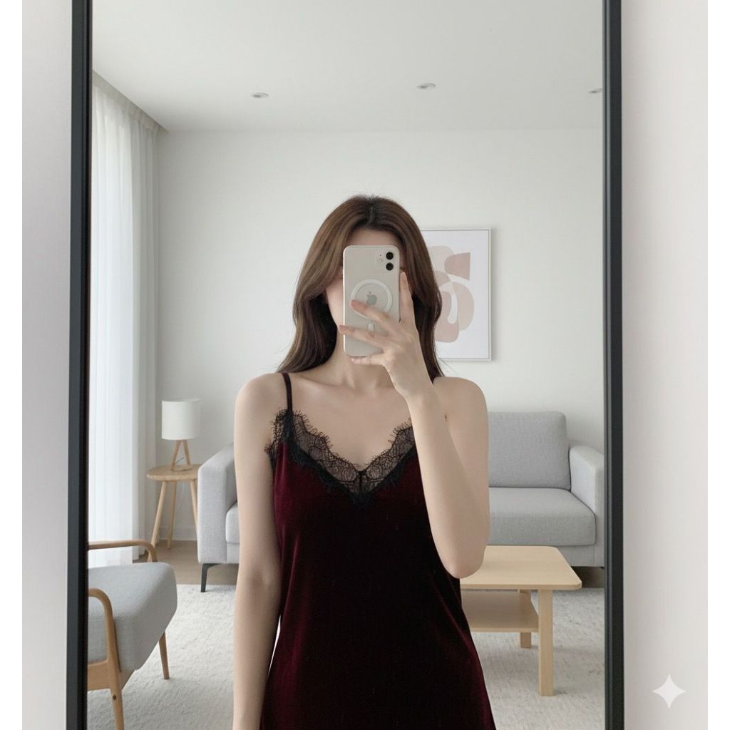 Tanktop Velvet Maroon