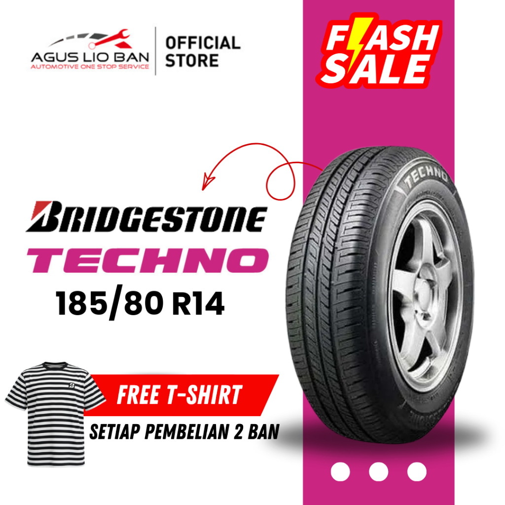 BAN MOBIL BRIDGESTONE TECHNO 185/80 R14 Ring 14