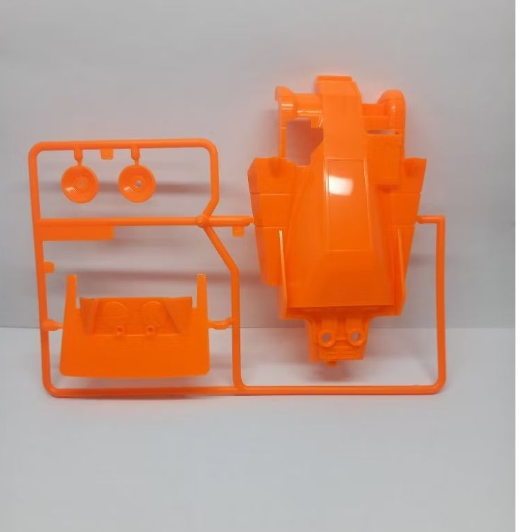 Rep. Tamiya 18034 Dash 02 Neo Burning Sun Bodyset - Orange