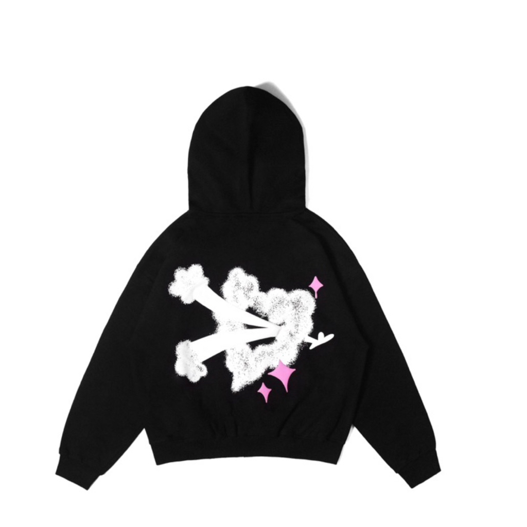 CHMB SHOOTING LOVE BLACK ZIP