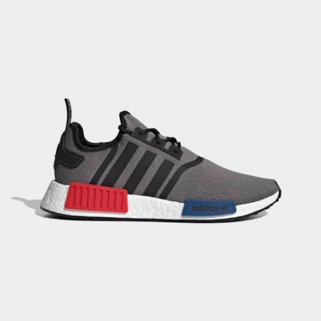 adidas nmd r1 grey og bnib resmi original