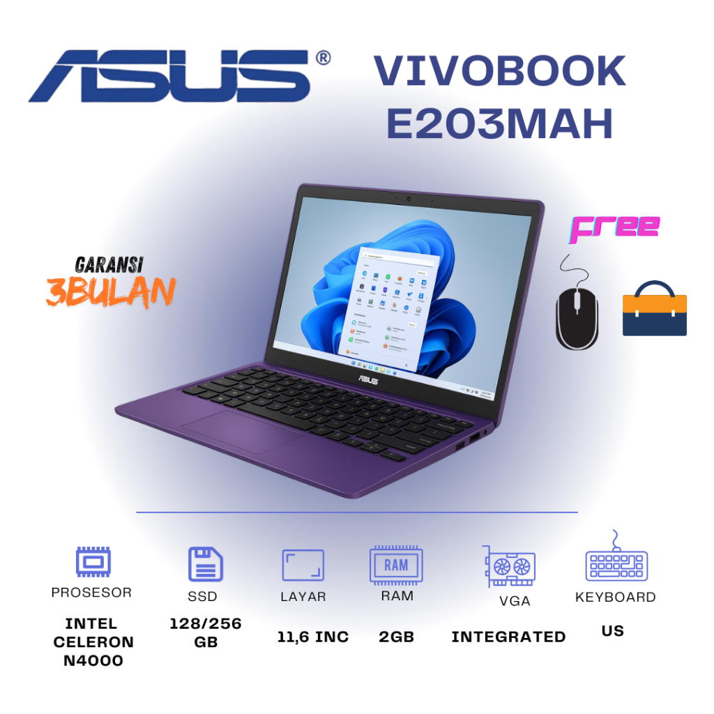 ASUS SERIES/ LAPTOP PELAJAR/LAPTOP ASUS