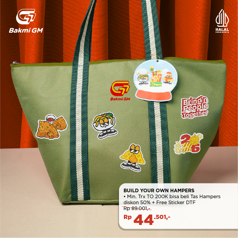 Bakmi GM - Promo Tas Hampers Holiyay (Thermal Bag)