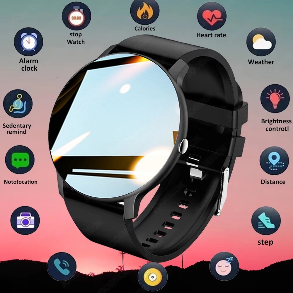 LIGE Smartwatch Tahan Air Layar Sentuh Pria