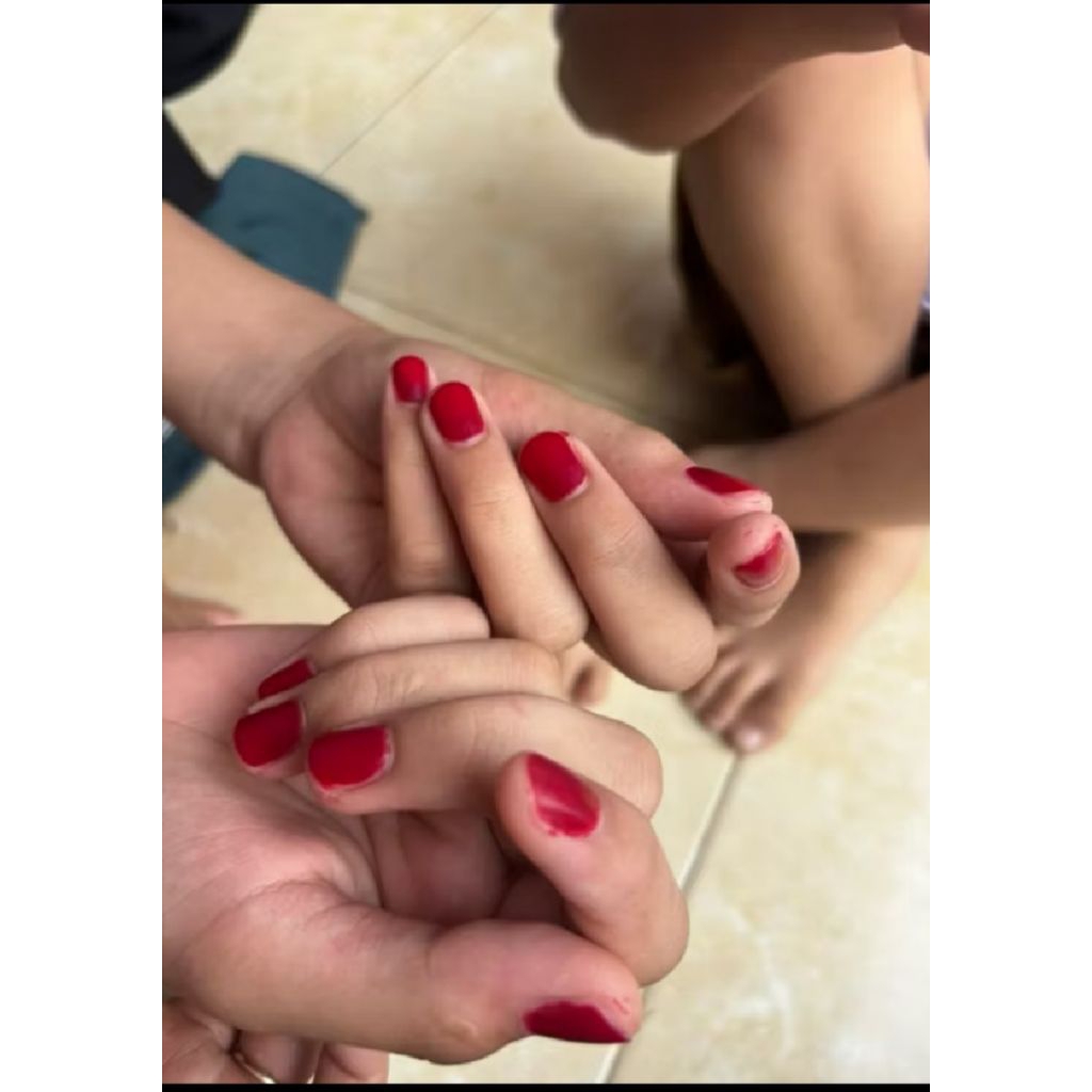 Henna Kuku warna Maroon  HALAL