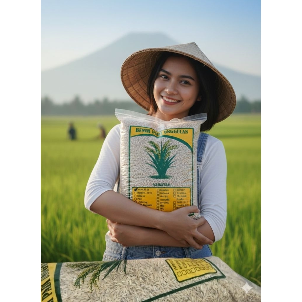 benih padi unggulan berkualitas super SI DENOK