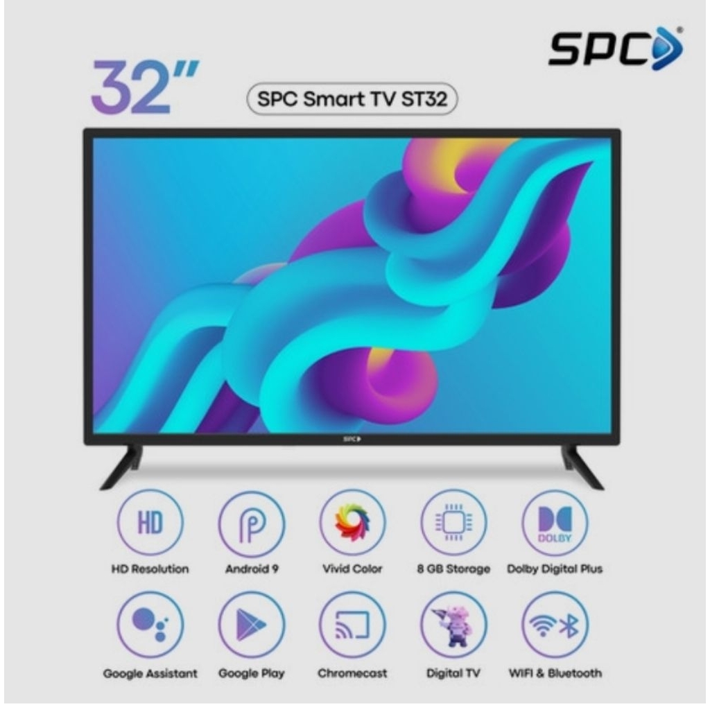 SPC G00GLE TV 32 INC SPC ST32- 32 inchi Garansi Resmi
