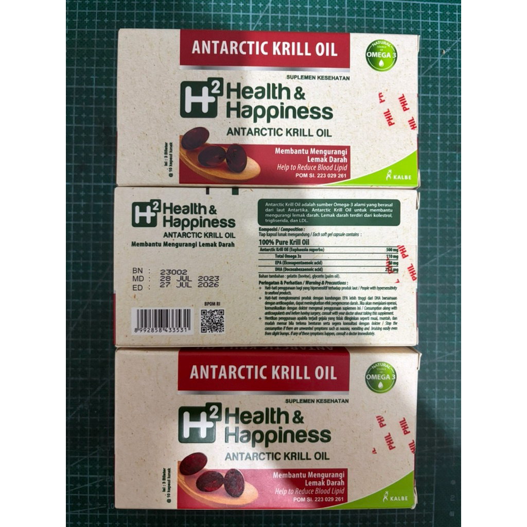 h2 health and happiness Antarctic krill Oil