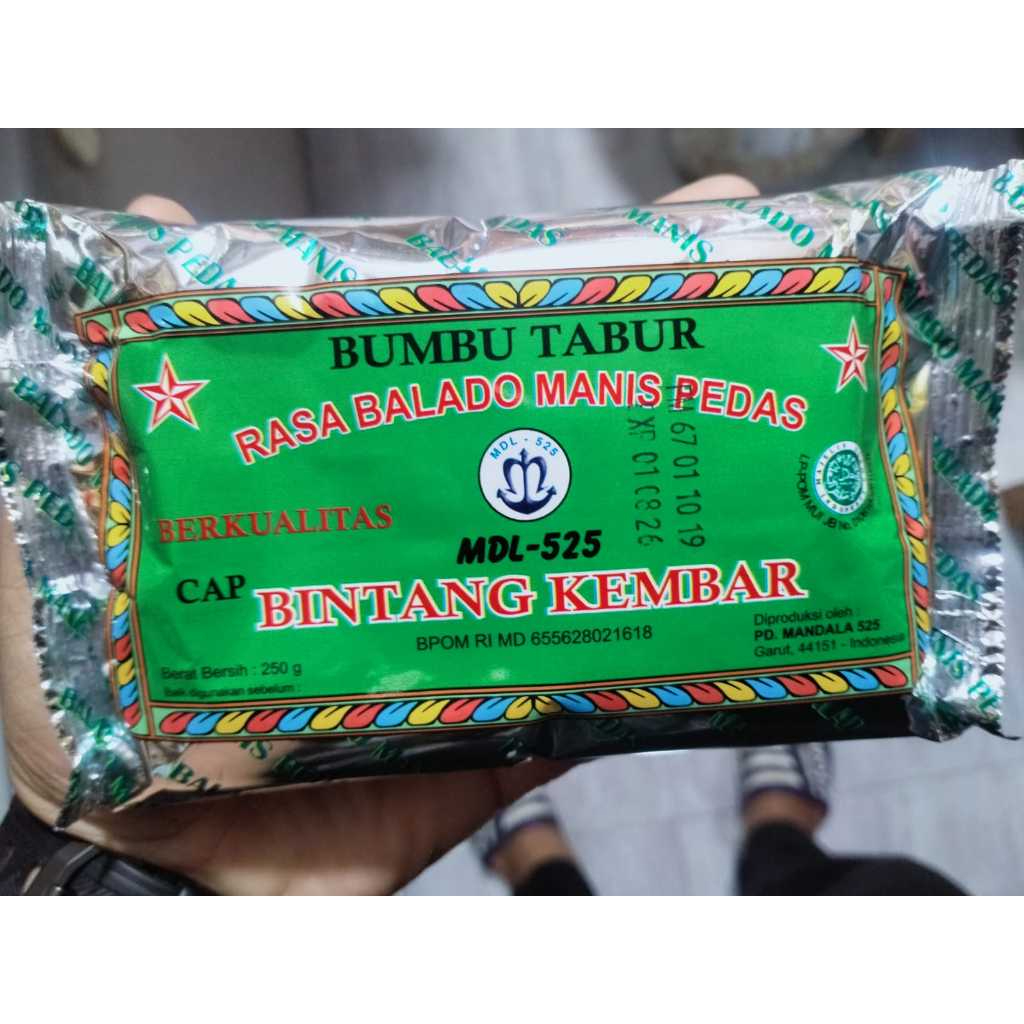Bumbu Atom Bintang Balado 250 Gram
