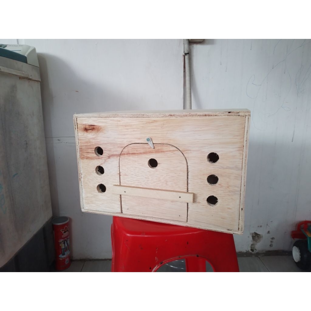 gupon merpati minimalis bahan triplek 9mm