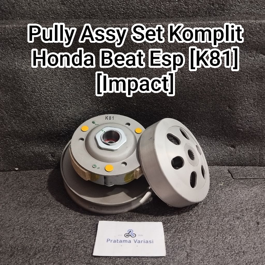 [Impact] Pully Assy Set Komplit - Honda Beat eSP (K81) (2016 - 2019) Scoopy eSP