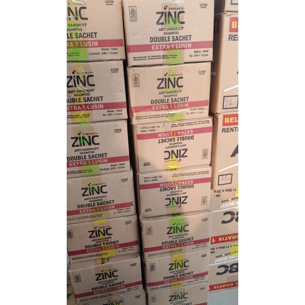 Zinc sampo sachet 1 dus all varian