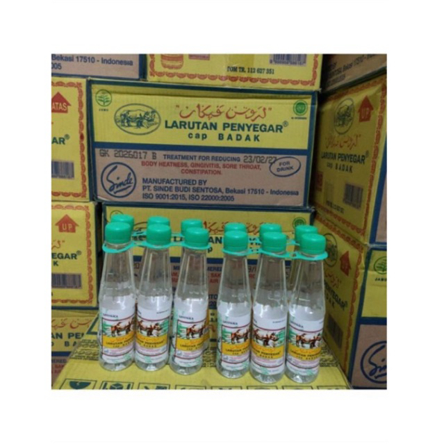 Larutan Botol Cap Badak 1dus