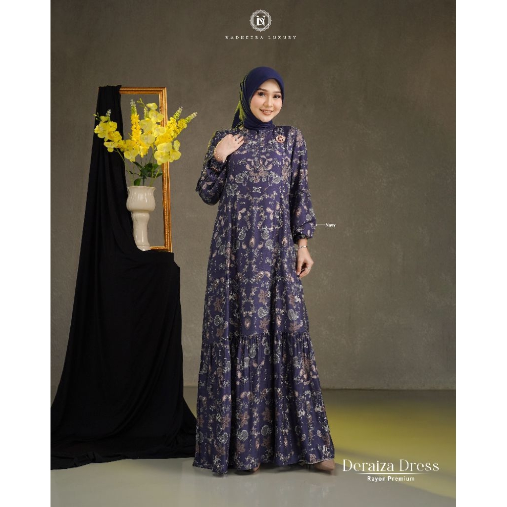 DERAIZA DRESS||DRESS RAYON PREMIUM||NADHEERA LUXURY