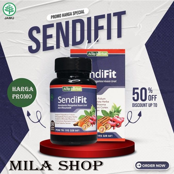 SENDIFIT - Sendifit Asli Obat Herbal Atasi Asam Urat & Rheumatik Original Herbal