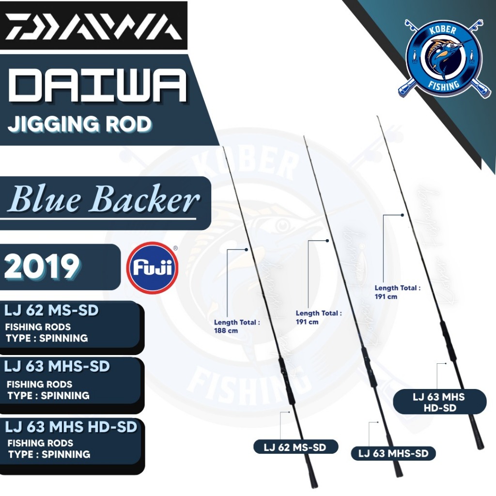 JORAN SPINNING DAIWA BLUE BACKER 2019