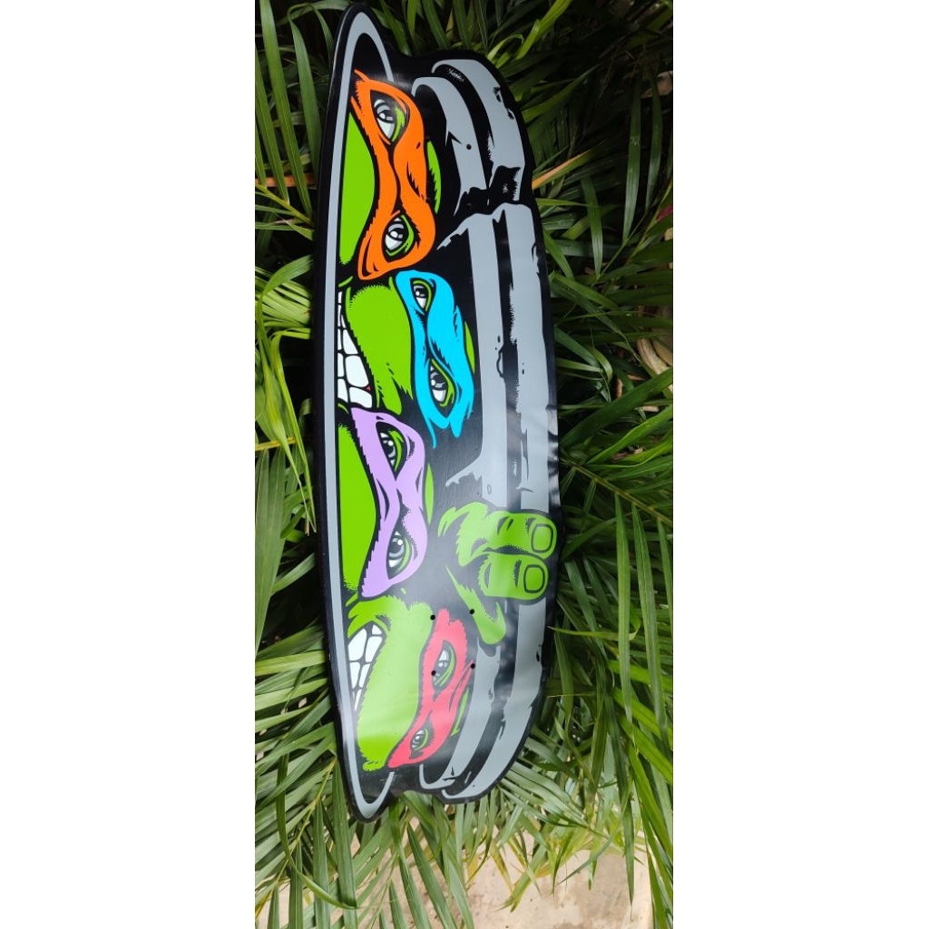 DECK CRUISER SANTA CRUZ X TMNT