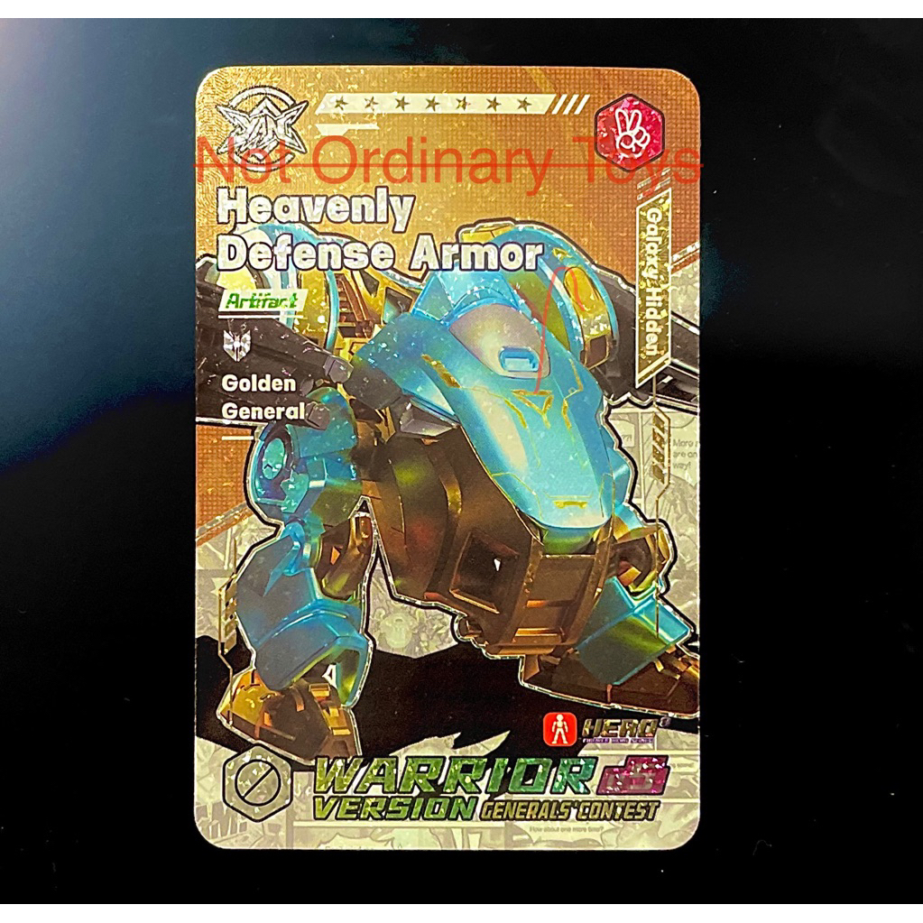 Blokees Hero Infinity 05 - Heavenly Defense Armor Super Secret - Galaxy Hidden