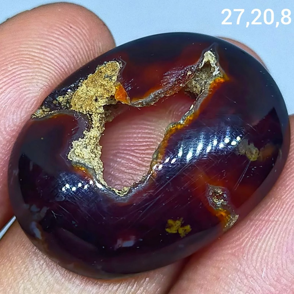 batu akik asli yaman combong antik top hq natural (asli alam)