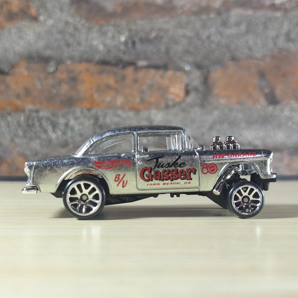 Hot Wheels '55 Chevy Bel Air Gasser Zamac - Loose Mulus