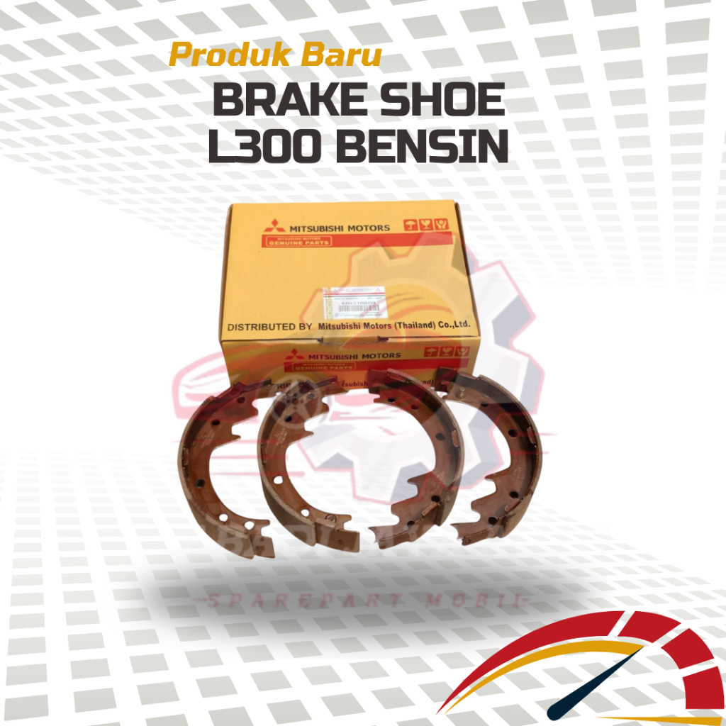 BRAKE SHOE /KAMPAS REM BELAKANG L300 BENSIN