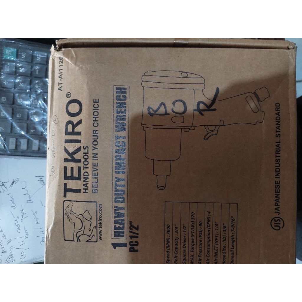 tekiro air impact 1/2  inch