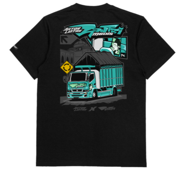 KAOS TRUK AKTOR LINTAS SANTRI MBOIS | KAOS TRUK TERBARU, BAHAN KATUN COMBED