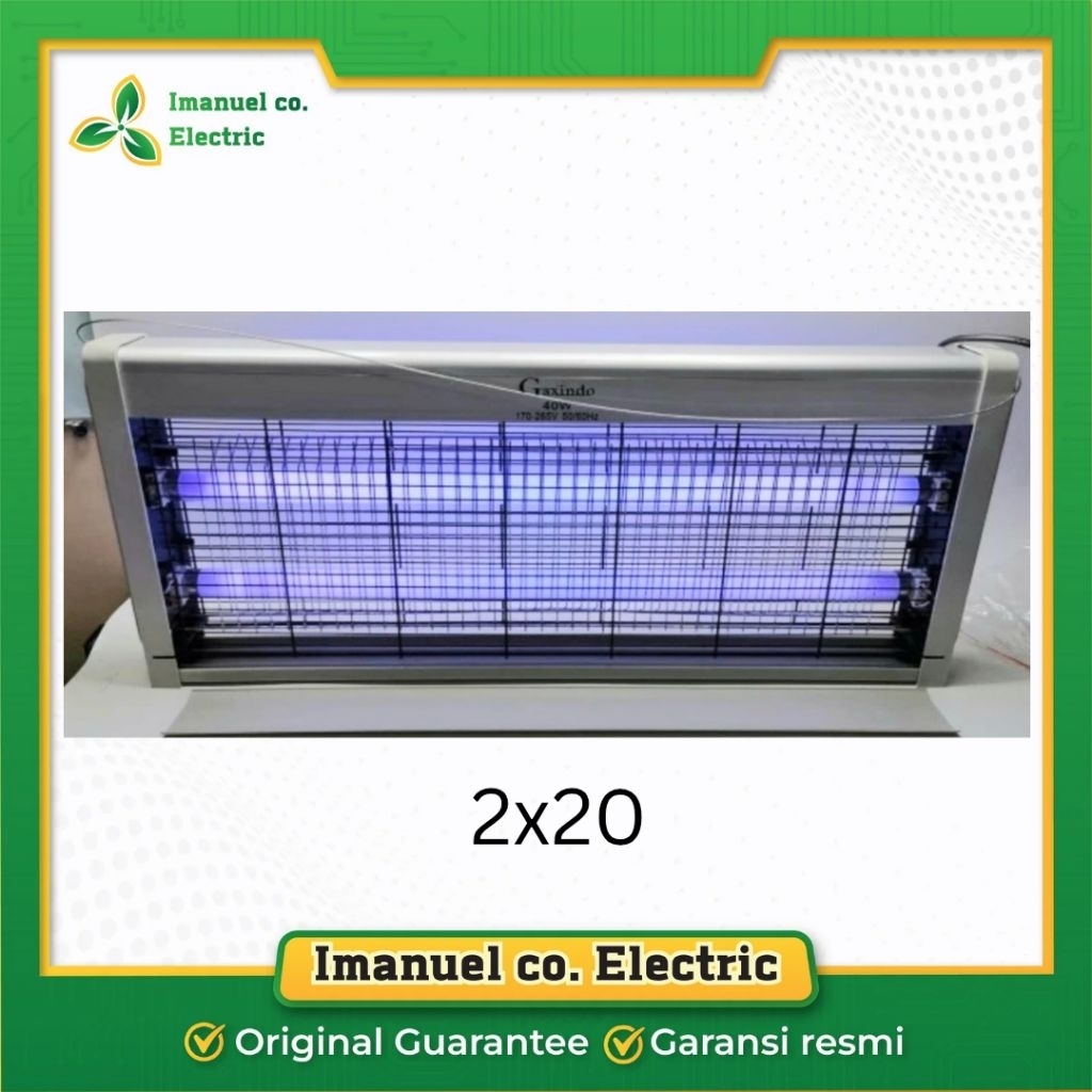 Pest Control Lamp ( Insect Killer ) 2x20 watt MerkGAXINDO