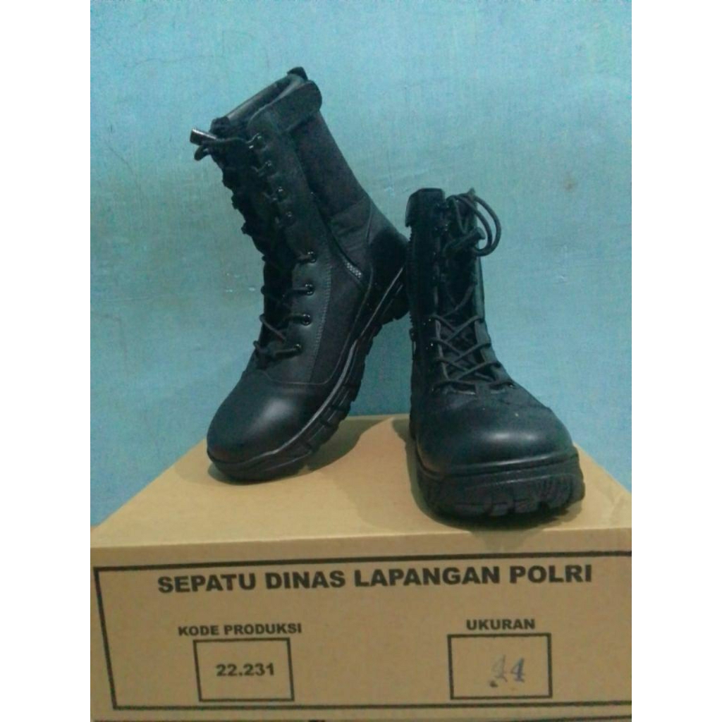 Sepatu Pdl jatah Polri/ sepatu Pdl/ sepatu Pdl Polisi
