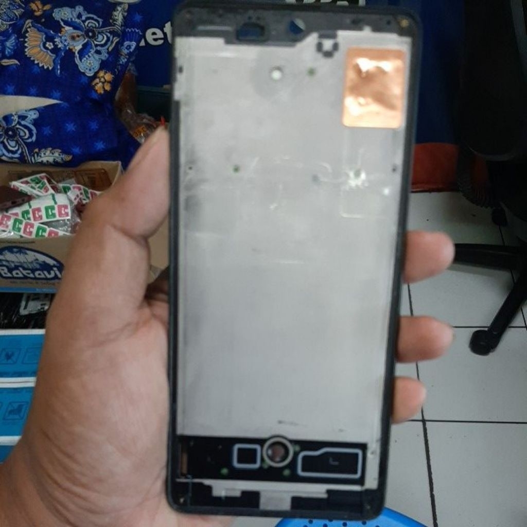 frame lcd Samsung A71 ori copotan