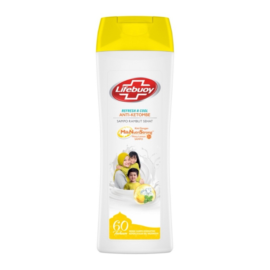 Lifebuoy Shampoo Anti Ketombe Lemon Dingin 340ml